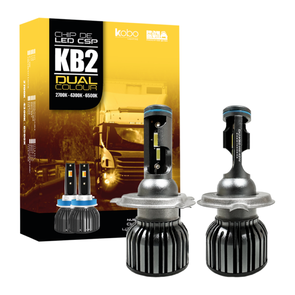 EQUIPO LED DUAL KB2 H7 12/24V