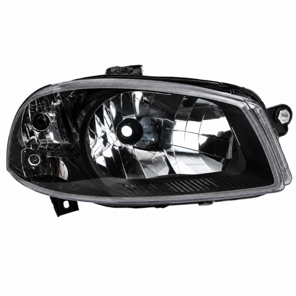 ÓPTICA FIAT PALIO 07/09 FASE III MONOPARABOLA ARO NEGRO DERECHA