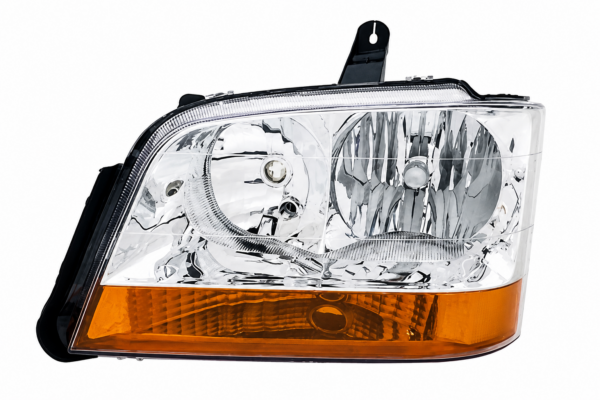 OPTICA CHEVROLET S-10 01/08 FASE II FONDO CROMADO GIRO AMBAR IZQ (LAMPARAS H1-H7)