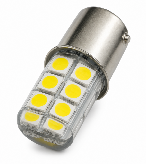 LAMPARA LED 2 POLOS 12 LED SILICONADO