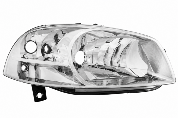 OPTICA FIAT PALIO 07/09 FASE III - MONOPARABOLA FONDO CROMADO DER (LAMPARA H4)