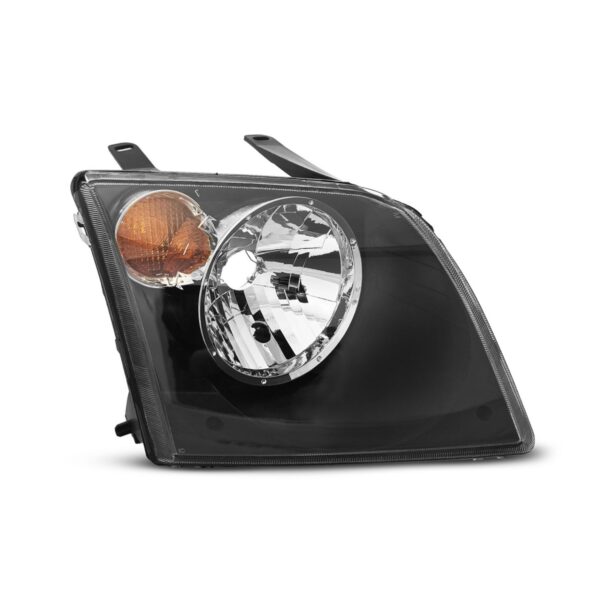 OPTICA FORD ECOSPORT 03/07 DER (LAMPARA H4) FONDO NEGRO