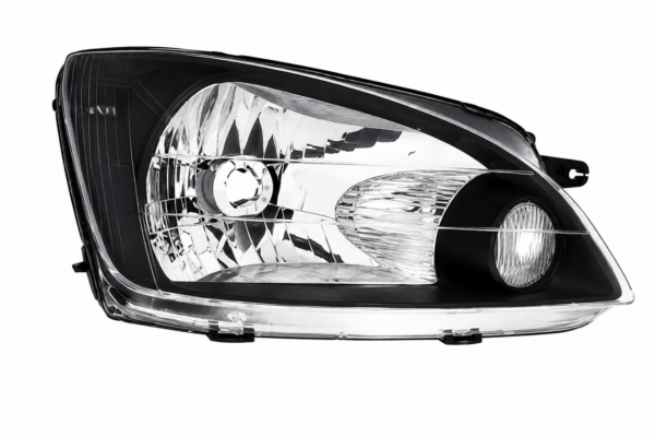 OPTICA CHEVROLET CLASSIC 10/16 ARO NEGRO DER - (LAMPARA H4)