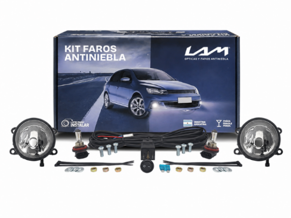 KIT FARO AUXILIAR FORD RANGER AÑO 12/15 COMPLETO