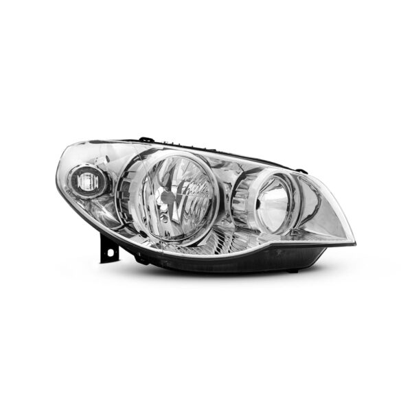 OPTICA FIAT PALIO FASE II - FONDO CROMADO ARO CROMADO DER LÁMPARAS H7-H7 04/17