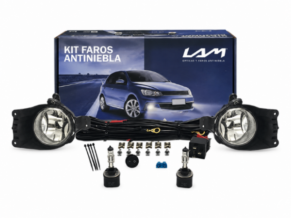 KIT FAROS AUXILIARES CHEVROLET S-10 FASE V 16/19