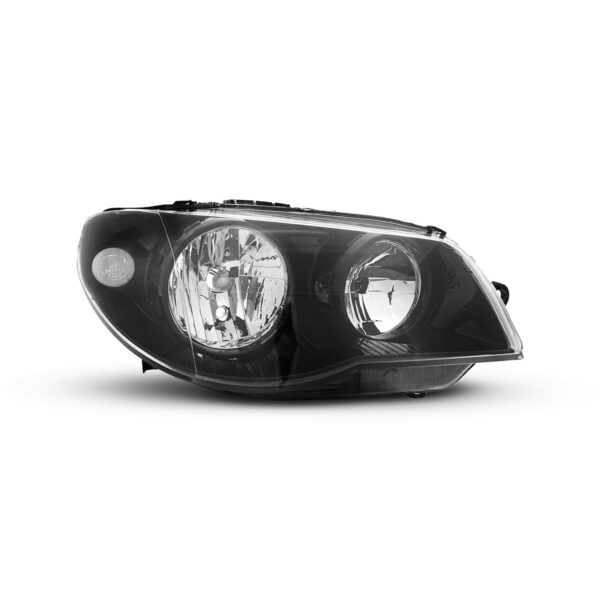OPTICA DEPORTIVA FIAT PALIO FASE II - FONDO NEGRO ARO NEGRO DER - LÁMPARAS H7-H7 04/17