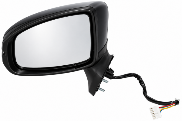 ESPEJO EXTERIOR HONDA FIT 17/19 COMANDO ELECTRICO CON LUZ (NEGRO) DER