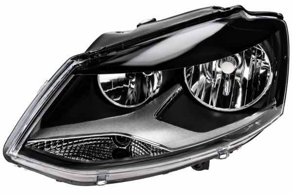 OPTICA VOLKSWAGEN FOX G2 10/15 CON LUZ AUXILIAR COMANDO MANUAL IZQ