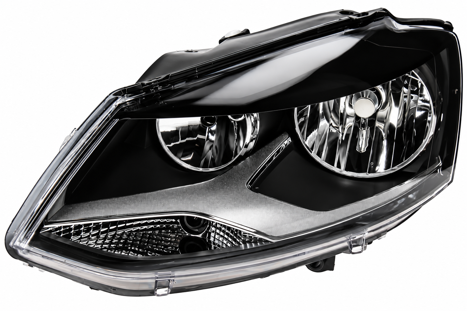 OPTICA VOLKSWAGEN FOX G2 10/15 CON LUZ AUXILIAR COMANDO MANUAL IZQ