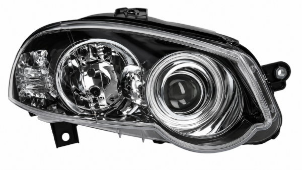 OPTICA FIAT PALIO ADVENTURE F3 09/13 FONDO NEGRO ARO CROMADO DER