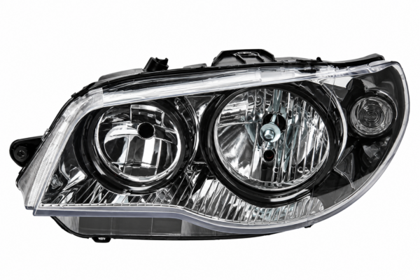 OPTICA FIAT PALIO F2 04/17 FONDO CROMADO CON ARO NEGRO IZQ