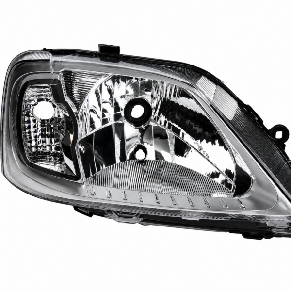 OPTICA RENAULT LOGAN F1 07/09 FONDO CROMADO CON ARO CROMADO DER