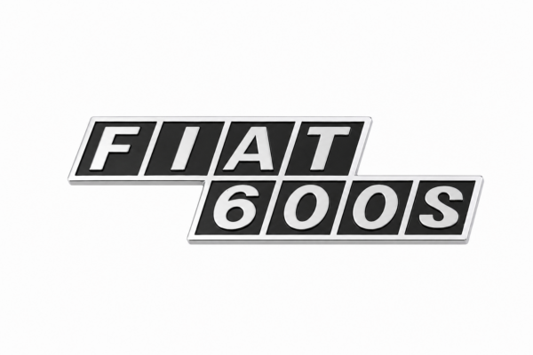 INSIGNIA PLACA "FIAT 600S"