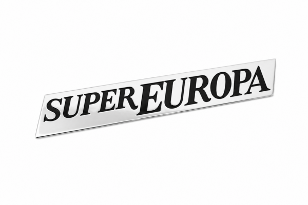 INSIGNIA PLACA "SUPER EUROPA" A/A DE BA