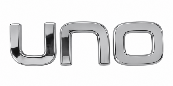 INSIGNIA "UNO" DE BAUL 2017 CROMADA