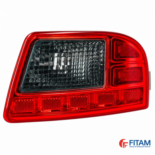 FARO CITROEN C3 PICASO FI 11/13 CON RETROCESO DE PARAGOLPE ROJO/BLANCO DER