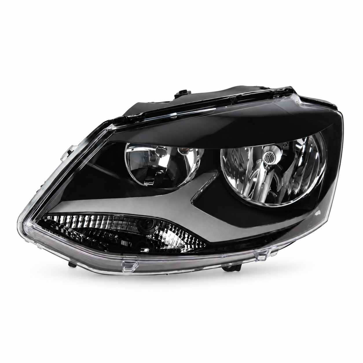 OPTICA VOLKSWAGEN FOX G2 10/15 CON LUZ AUXILIAR COMANDO MANUAL IZQ